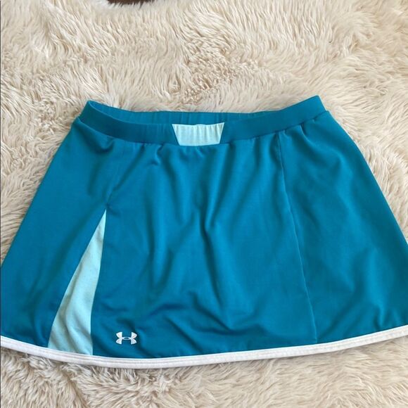 Vintage Under Armour Teal Tennis Skort - Picture 1 of 6
